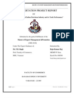 Competitive Analysis of Indian Petroleum Industry and Its Trade Performance