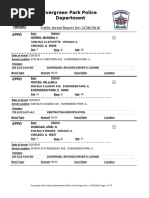 Evergreen Park Arrests, Feb. 20-Feb. 26, 2016