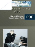 Emergency Nursing & Critical Care