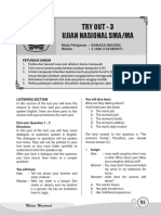 Bahasa Inggris - Try Out 3 PDF