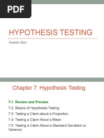 Lecture7 Hypothesis