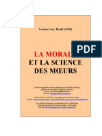 Morale Et Science Des Moeurs