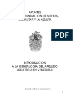 Apuntes Sobre La Fundación de Mérida, Gibraltar y La Azulita