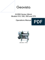 GV500 Series Winch Manual PDF