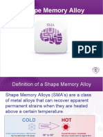 Shape Memory Alloy