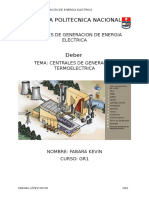 Termoelectricas en El Ecuador