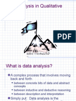 Qualitative Data Analysis