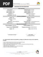 Planilla de Inscripción Misión Sucre