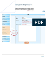 Online Assignment Process Flow