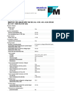 S7-1200 SM 1231 8 X Analog Input - Spec