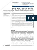 Phase-Field Modelling of Microstructure Evolution During Processing of Cold-Rolled Dual Phase Steels