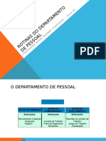 2016-Rotinas Do Departamento de Pessoal