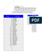 Tennis Tournament Brackets V1.0