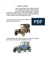 Historia Citroen