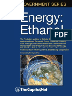 Energy: Ethanol: The Production and Use of Biofuels, Biodiesel, and Ethanol Agriculture-Based Renewable Energy Production Including Corn and Sugar The Ethanol Blend Wall