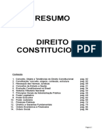 Resumao - Direito Constitucional