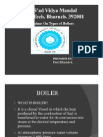 Types of Boilers