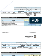 Cuadro de Actividades Pasantias