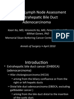 Adequate Lymph Node Assessment For Extrahepatic Bile Duct Adenocarcinoma