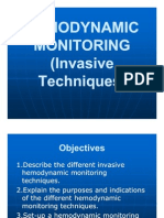 Hemodynamic Monitoring (Invasive Techniques)