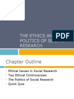 Ethics in Social Research