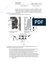 BioGeo10 Ficha de Trabalho 12-Gravimetria