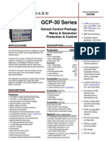 Woodward Synchronizing Module Spec GCP30