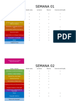 Bernoulli - Plano Semanal