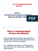 Unit 5: Technology-Based Business Idea Blueprint (Tbib)