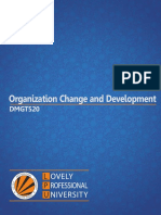 Dmgt520 Organization Change and Development