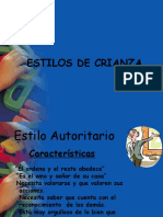 Estilos de Crianza