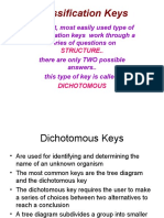 Dichotomous Keys