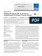 Smoking and Vascular Risk: Are All Forms of Smoking Harmful To All Types of Vascular Disease?