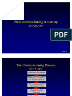 Plant Commissioning Start Up Procedure