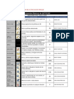 Principales Comandos para Autocad en Español e Ingles