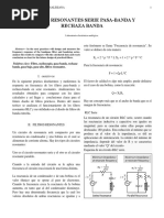 Filtros Resonantes Pasivos