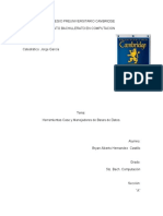 Herramientas Case y Manejadores de Bases de Datos