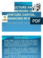 Structure and Framework of Venture Capital Financing in India