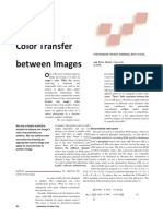 Color Transfer Between Images