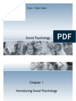 Social Psychology: Exam 1 Study Guide