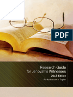 Watchtower: Research Guide For Jehovah's Witnesses - 2015 Edition