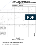 Unit 5 SLM and Standards