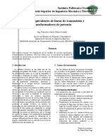 Circuitos Equivalentes de Lineas y Transformadores