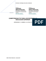 Articulo. Competencias TIC para Docentes de Educacion Superior