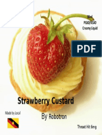 Strawberry Custard