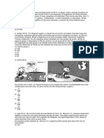 Análise Combinatória - Exercícios