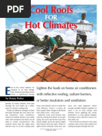 Cool Roofs For Hot Climates