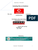 Market Plan On Vodafone vs. Pakistani Operators