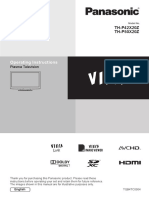 TH-P50X20Z Operating Instructions PDF