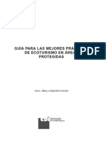 Guía para Las Mejores Prácticas de Ecoturismo en Áreas Protegidas